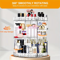 GlamTurn™ 360° Rotating Cosmetic Organizer