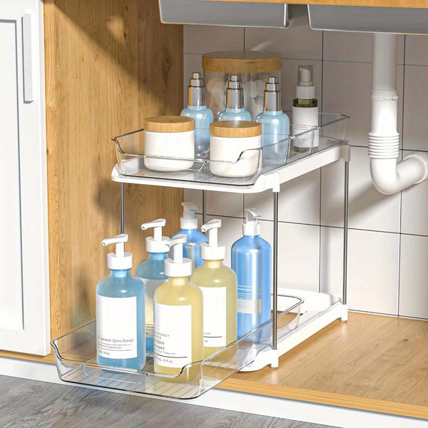 SlidePro™ 2-Tier Pull-Out Under Sink Organizer