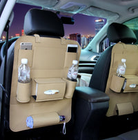 DriveNeat™ Premium Leather Car Organizer