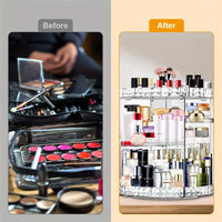 GlamTurn™ 360° Rotating Cosmetic Organizer