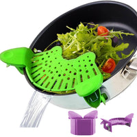 SnapStrain™ Silicone Clip-On Strainer