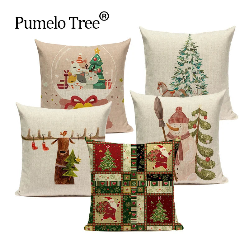 JollyCushion™ Christmas Pillow Cover