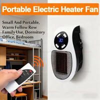 2025 Winter Portable Wall Mounted Electric Heater ,for Home Room Heating Warmer , Air Blower Compact Warm Electric Appliance