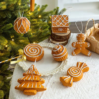 SugarJoy™ Gingerbread Christmas Ornaments