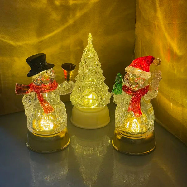 SantaGlow™ LED Christmas Candle Set (6 pcs)