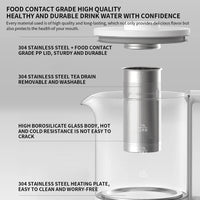 NEW XIAOMI MIJIA Household Appliances Multifunctional Health Pot Electric kettle N1 800W 304 Stainless Steel Heat Preservation