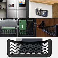GripPocket™ Adhesive Car Storage Net Organizer
