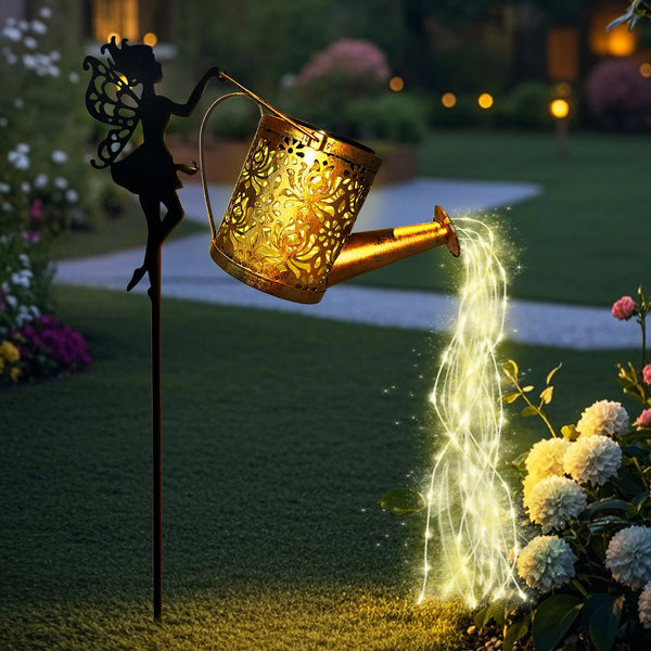 FairyFlow™ Solar Watering Can Light