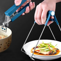 GripMate™ Heat-Resistant Kitchen Tongs