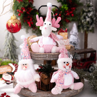 BlushNoel™ Pink Christmas Figurine Collection
