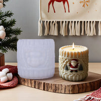 SantaMold™ Christmas Candle Silicone Mold