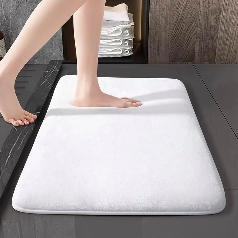 CloudStep™ Super Absorbent Bath Mat Soft landings.