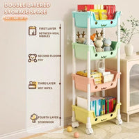 HappyTrolley™ Kids Storage Cart