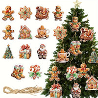 GingerJoy™ Christmas Hanging Ornaments (12 pcs)