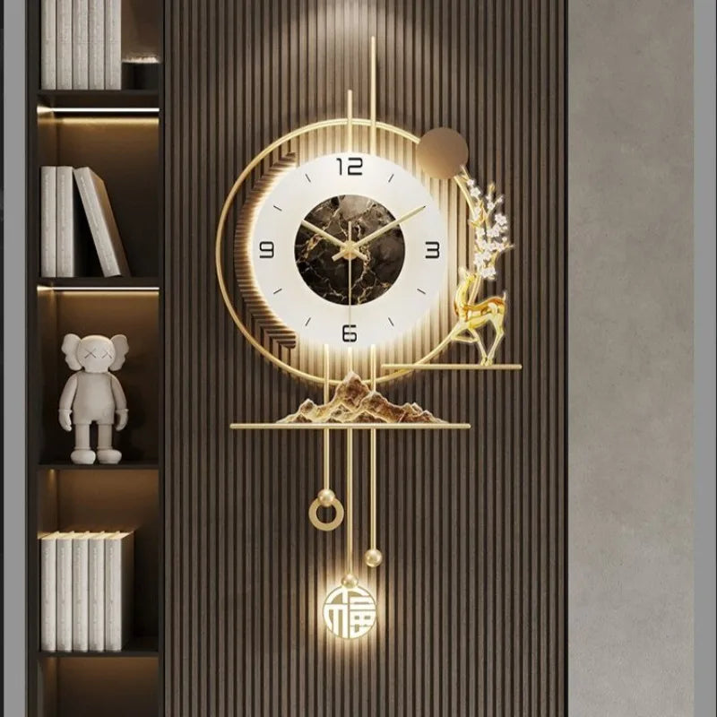 AestheticEdge™ Minimalist Luxury Wall Clock