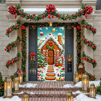 CandyCasa™ Gingerbread Door Cover