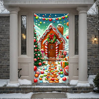 CandyCasa™ Gingerbread Door Cover