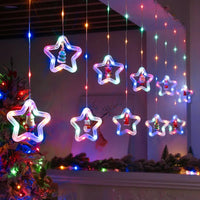 StarClaus™ Christmas Curtain String Lights
