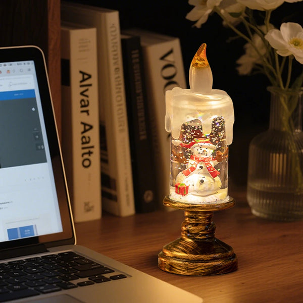 CrystalGlow™ LED Christmas Candle Light