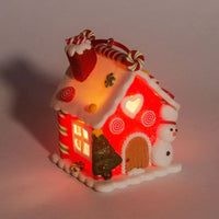 GingerGlow™ Christmas House Ornament