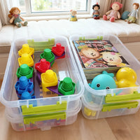 ClearStack™ Transparent Storage Box