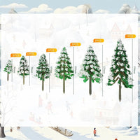 MiniPine™ Christmas Tree Diorama Set (19 pcs)