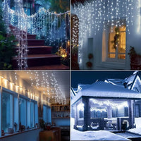 GlowLine™ Solar Christmas String Lights