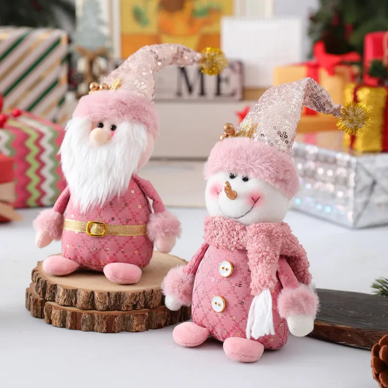 BlushNord™ Pink Christmas Decoration Set
