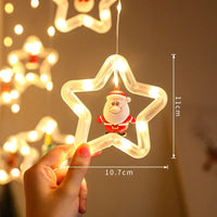 StarClaus™ Christmas Curtain String Lights