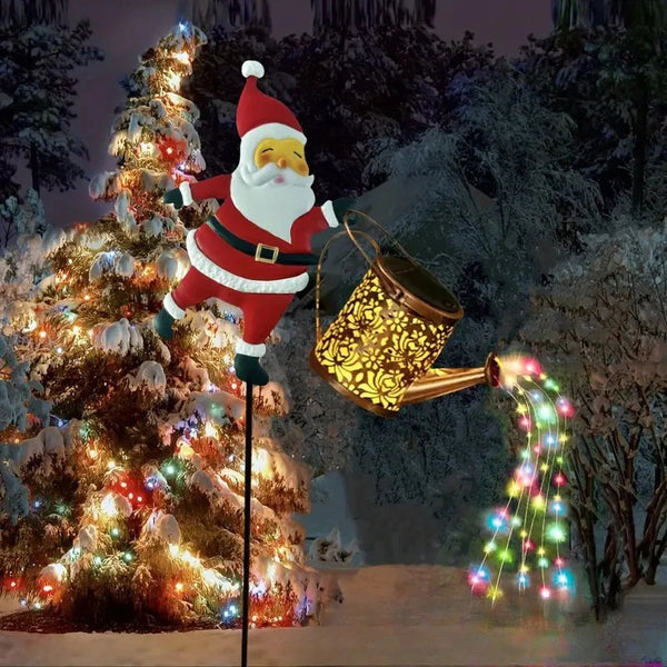 SantaBeam™ Solar Christmas Lantern
