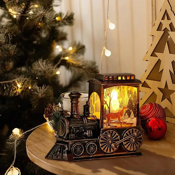 LumiTrain™ LED Christmas Lantern