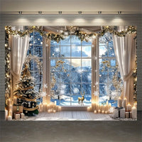 GoldSnow™ Christmas Celebration Backdrop