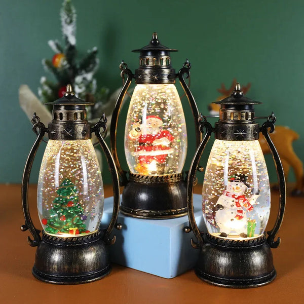 FrostGlow™ Christmas Crystal Lantern