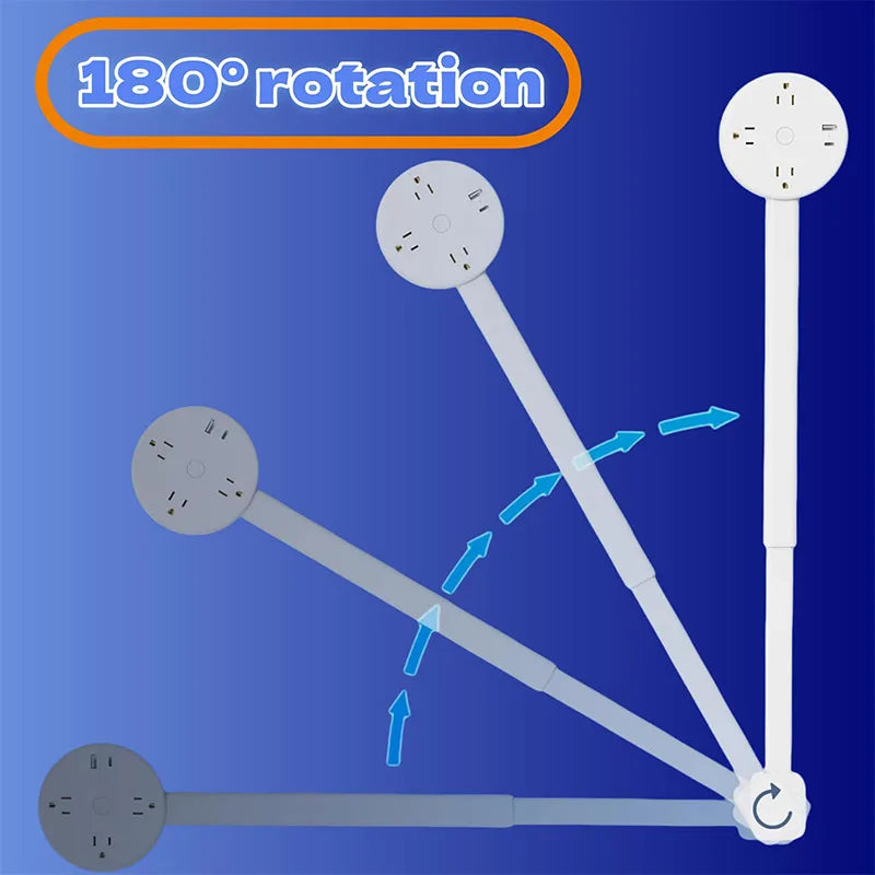 PivotCharge™ Adjustable Outlet Extender