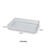 Stackable Acrylic Drawer Organizer - Adjustable Divider Trays for Cosmetics, Modular Makeup Storage Box
