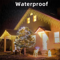 GlowLine™ Solar Christmas String Lights