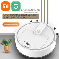 Xiaomi Household 3-in-1 Intelligent Sweeping Robot USB Charging Sweeping Machine Dust Hair Pet Hair Vacuum Home Appliance Gifts