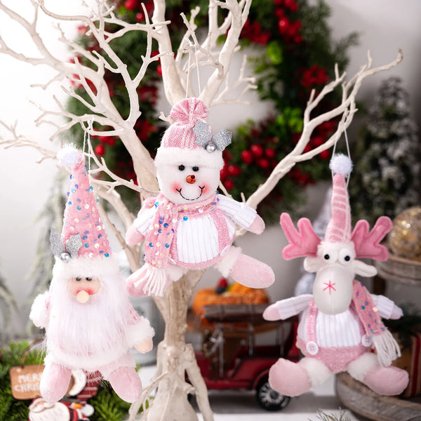 BlushNoel™ Pink Christmas Figurine Collection