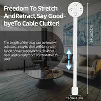 PivotCharge™ Adjustable Outlet Extender