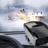 Car Heater 12V 2 in 1 Cooling Portable Powerful Car Heater 360 Degree Rotation Car Windshield Defroster for Car Auto Accessories