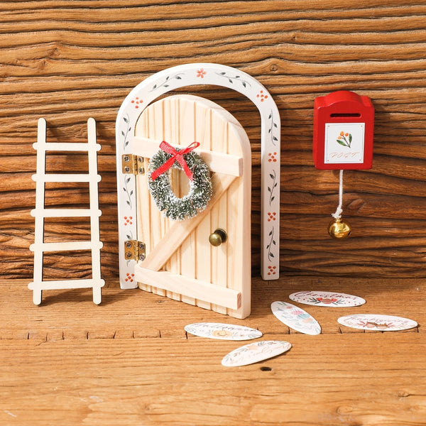 ElfDoor™ Mini Christmas Door Set