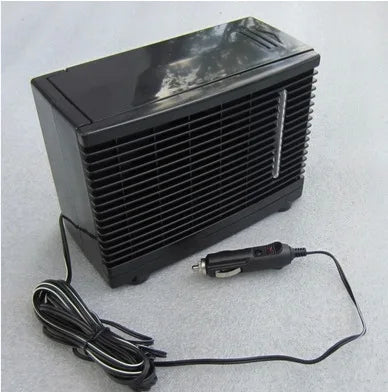 12V 60W Adjustable Car Air Conditioner Cooler Cooling Fan Water Ice Evaporative Portable Mini Fan