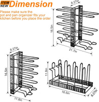 PanMate™ Adjustable Pots & Pans Organizer
