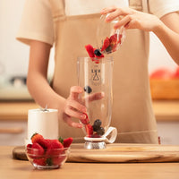 Himist WirelessCharge™ Portable Electric Juicer Mini 4-Blade Blender for Smoothies, Juice and Ice Crushing