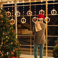 StarClaus™ Christmas Curtain String Lights