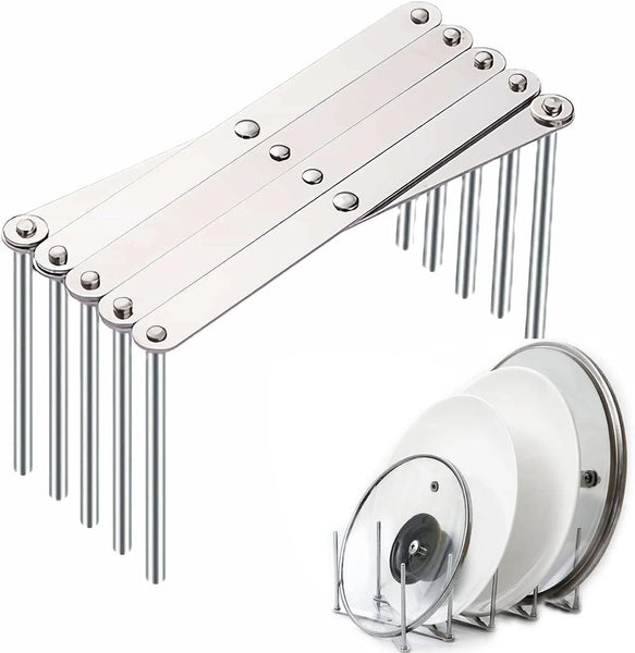 LidEase™ Adjustable Pot Lid Organizer