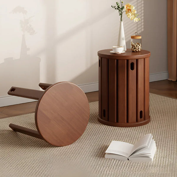 WoodEase™ Solid Wood Foldable Stool Set (4 pcs)