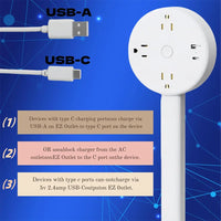 PivotCharge™ Adjustable Outlet Extender