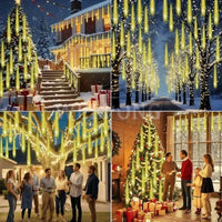 StarShower™ Solar Meteor Christmas Lights