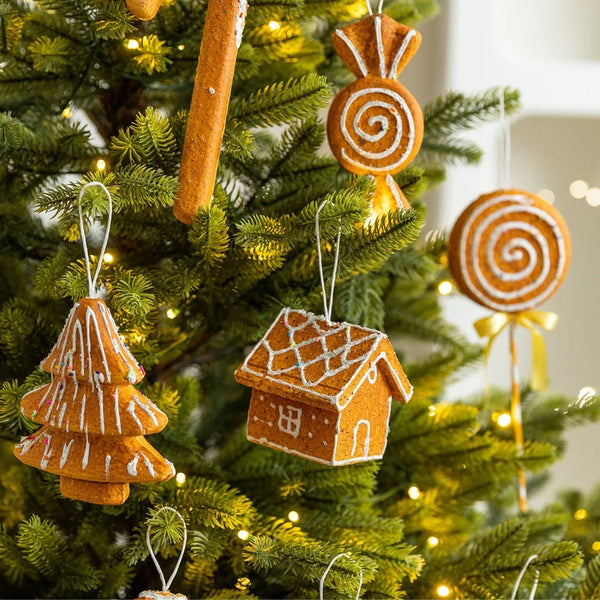 SugarJoy™ Gingerbread Christmas Ornaments